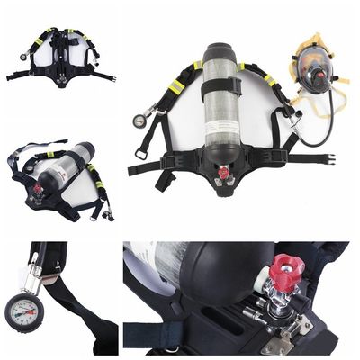 Beli Pemadam kebakaran 6L Alat tekanan positif dengan Silinder Serat Karbon online manufacture