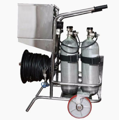 Beli Portable Trolley SCBA System for Firefighting, Chemical Plants, and Oxygen-Deficient Worksites online manufacture